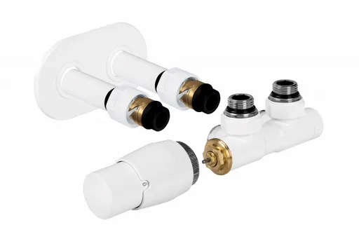 HOPA TERM-SET, středový ventil (Z4) Barva Bílá, Varianta Levá RDTERMSETLW