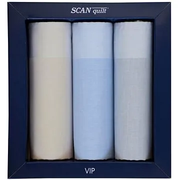 SCANquilt pánské kapesníky VIP 3 ks G77 (35173)