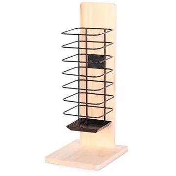 DUVO+ Dřevěný stojan na seno 14 × 18 × 37 cm (5414365370466)