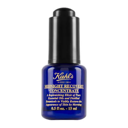 Kiehl's Noční regenerační olejové sérum pro svěží vzhled pleti (Midnight Recovery Concentrate) 15 ml