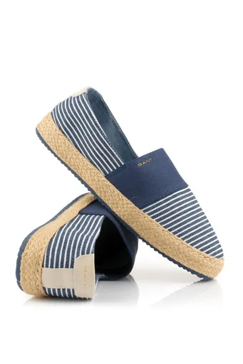 ESPADRILKY GANT RAFFIAVILLE ECRU/BLUE