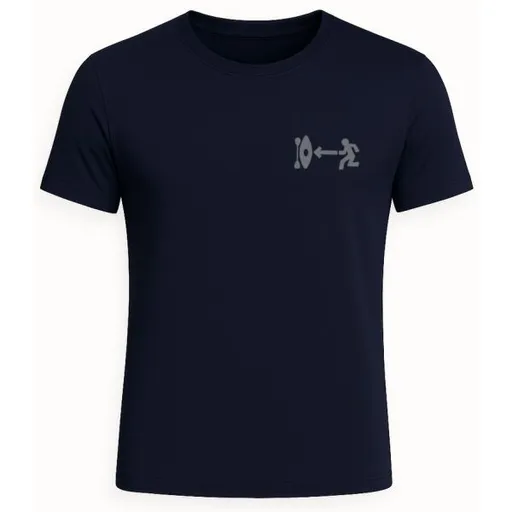 EG DERMIS S/S Pánské lycrové triko, tmavě modrá, velikost