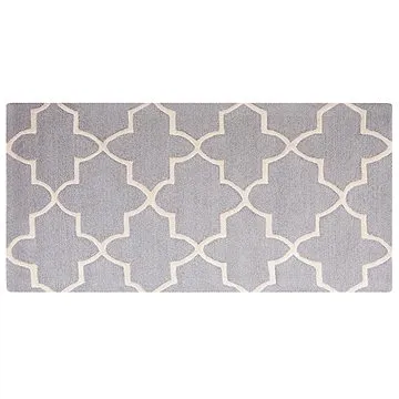 Šedý bavlněný koberec 80x150 cm SILVAN, 57824 (beliani_57824)