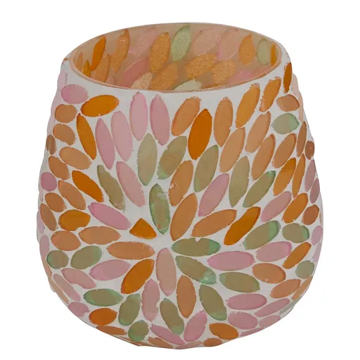 SHIMMER&SHINE Svícen na čajovou svíčku 10 cm - mix barev