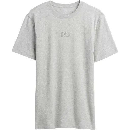 GAP V-FRCH MINI LOGO TEE Pánské tričko, šedá, velikost