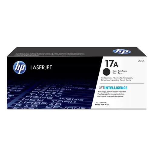 HP CF217A - originální toner HP 17A, černý, 1600 stran