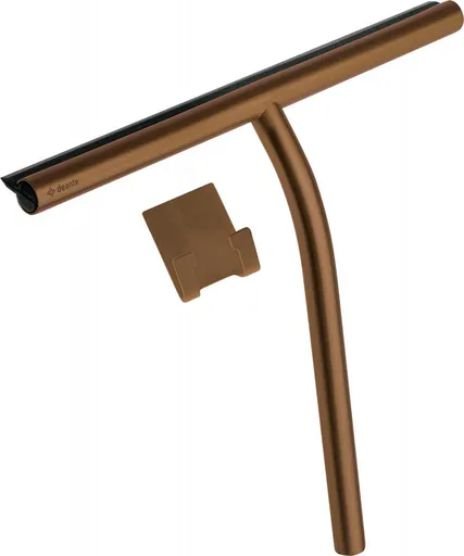 Deante Silia stěrka na sklo s věšákem broušený bronz DEA-ADI_C31K