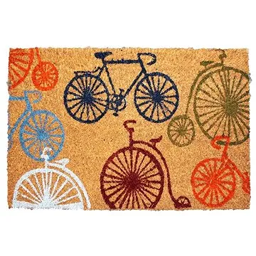 Home Elements Rohožka gumová kokosová Kola - hnědá 40 × 60 cm (8595556436196)