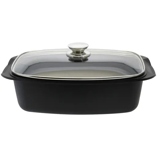 Elo 90932 Basic Pekáč se skleněnou poklicí Quatrorondo 40 x 22 cm