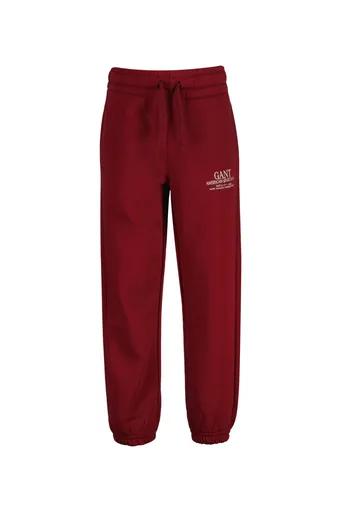 TEPLÁKY GANT GRAPHIC SWEATPANTS PLUMPED RED