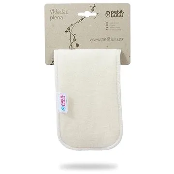 PETIT LULU Vkládací plena krátká (bambus) 4 vrstvy 10 ks (8596040004389)