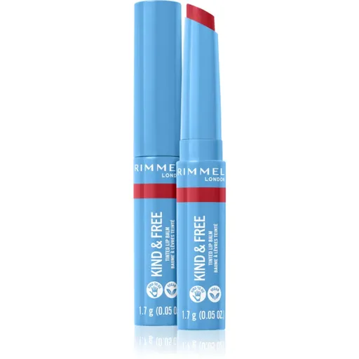 Rimmel Kind & Free tónovací balzám na rty odstín 005 Turbo Red 1,7 g