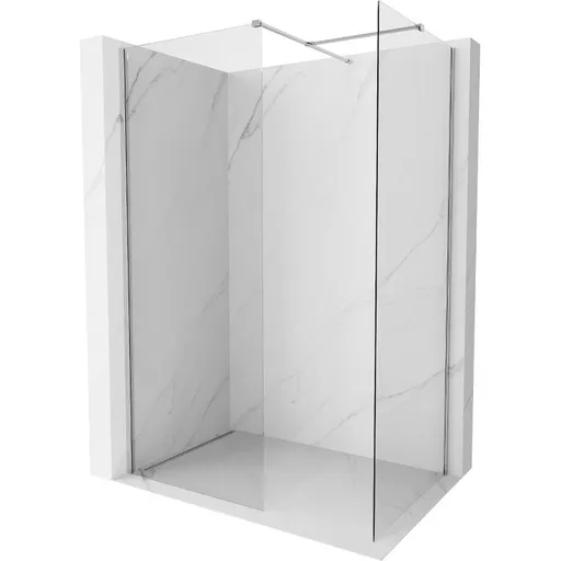 MEXEN/S Kioto-X Sprchová zástěna WALK-IN 100 x 70, transparent 10 mm, chrom 800-100-202-01-00-070-X