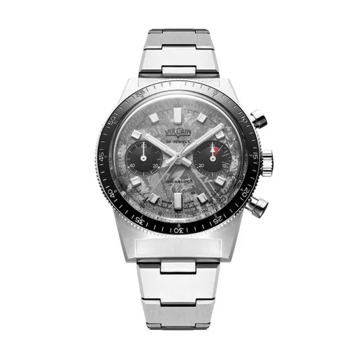 Vulcain Skindiver Chronograph Meteorite - Steel Bracelet