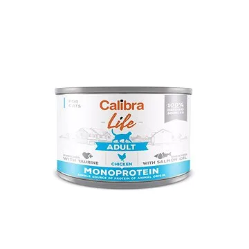 Calibra Cat Life  konzerva adult chicken 200 g (8594062080220)