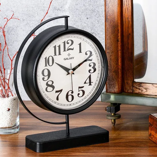 Dekorativní hodiny Maniera - Black