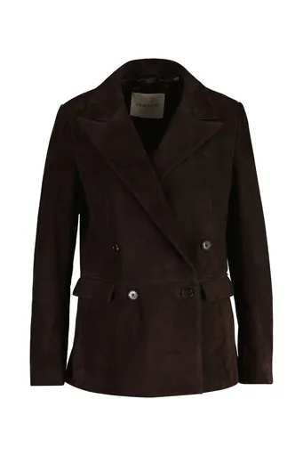 BUNDA GANT DB SUEDE CLUB BLAZER DEEP BROWN