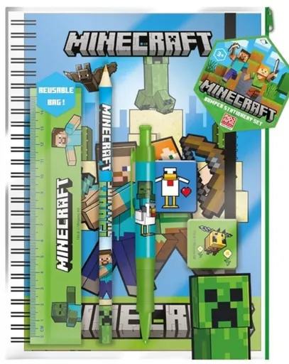 Minecraft školní set A5
