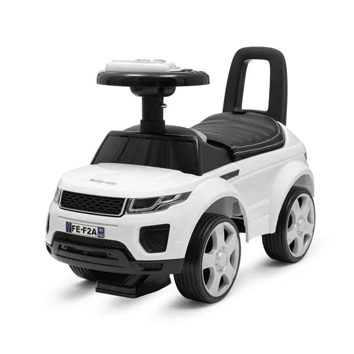 Baby Mix Dětské odrážedlo SUV  Prime bílé v kůži