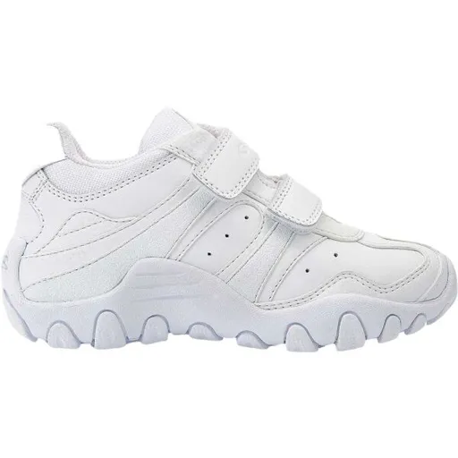 Geox JR CRUSH Dětské vycházkové boty, bílá, velikost