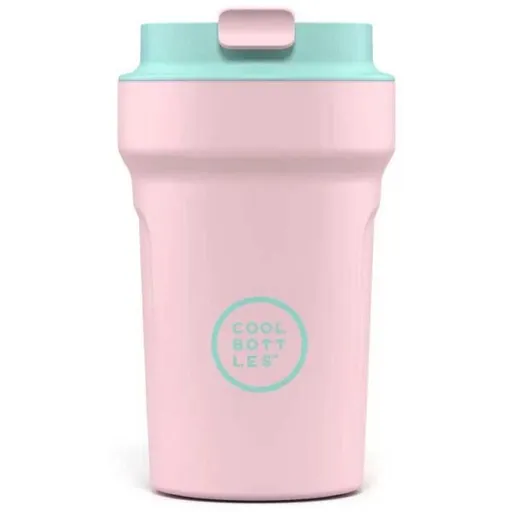 COOL BOTTLES PARADISE 350 ML Nerezový termo hrnek, růžová, velikost 350 ML