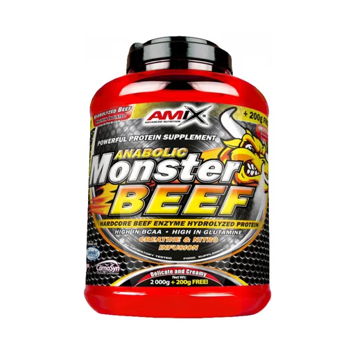 Amix Nutrition Anabolic Monster Beef Protein 2,2kg - vanilka, limetka