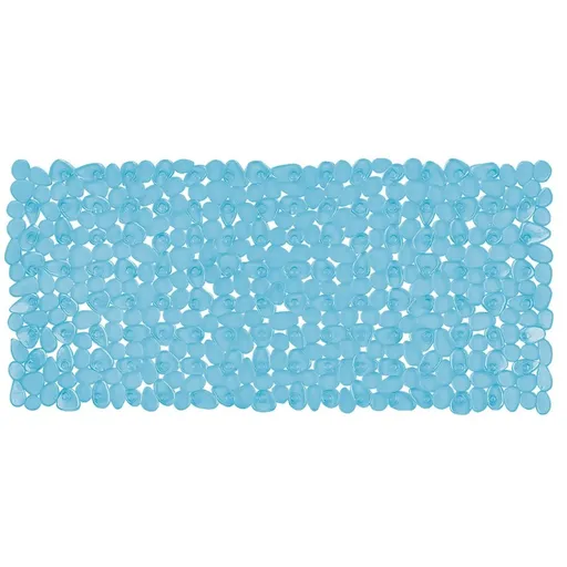 Spirella Protiskluzová podložka do vany RIVERSTONE, modrá, 75 x 36 cm