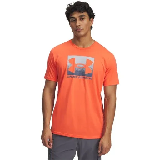 Under Armour BOXED SPORTS UPDATED Pánské tričko, oranžová, velikost L