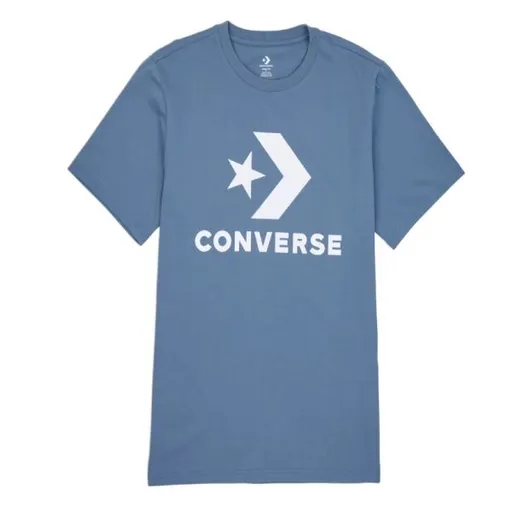 Converse STANDARD FIT CENTER STAR CHEV Pánské tričko, modrá, velikost