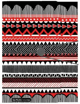 Desky s gumou A4 - Black&Wow Ethno