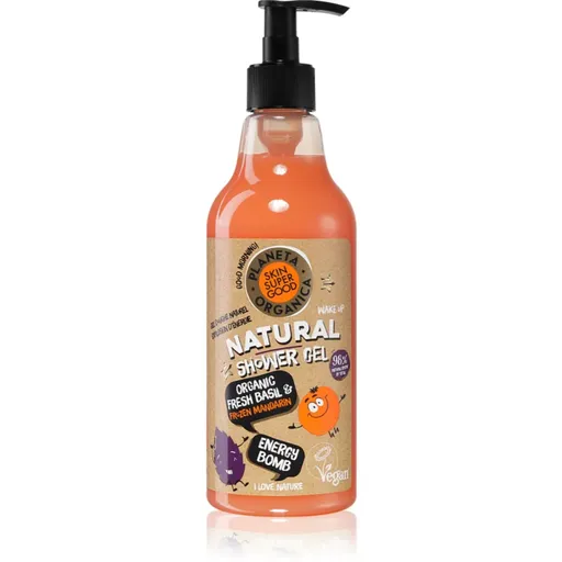 Organic Shop Skin Super Good přírodní sprchový gel s osvěžujícím účinkem 500 ml