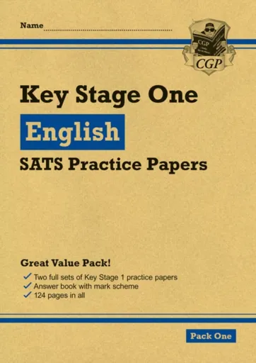 KS1 English SATS Practice Papers: Pack 1 (for end of year assessments) - CGP Books