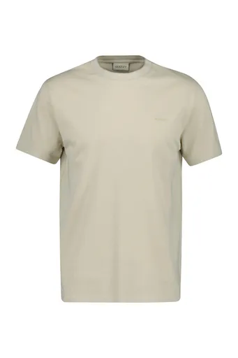 TRIČKO GANT 2 TONE PIQUE SS TSHIRT OAT BEIGE