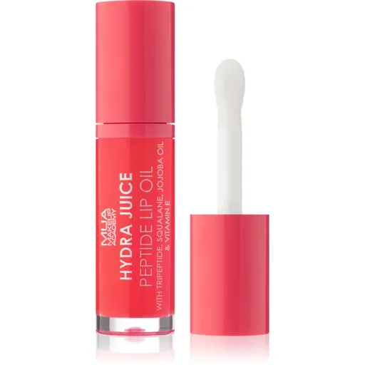 MUA Makeup Academy Hydra Juice Peptide Lip Oil olej na rty odstín Berry Bliss 7 ml