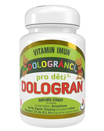DOLOGRAN Dologránci pro děti 3+ Vitamin Imun 60 tablet