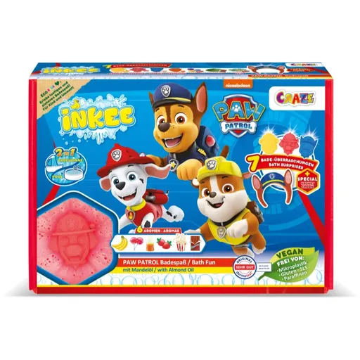 Craze INKEE Paw Patrol dárková sada do koupele pro děti