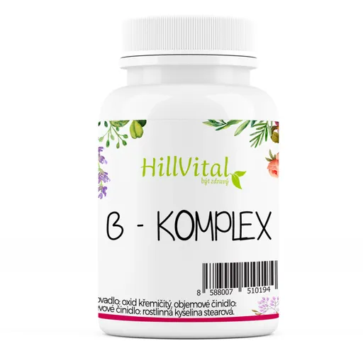 HillVital Multivitamín B-komplex 100 kapslí