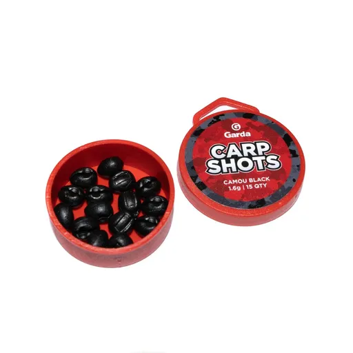 Garda Bročky Carp Shots Camou Black - 1,6g 15ks,Garda Bročky Carp Shots Camou Black - 1,6g 15ks