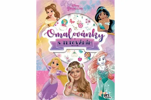 Omalovánky s tetováním - Princezny