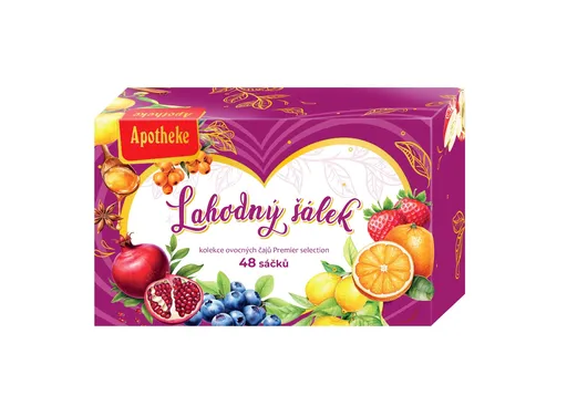 Apotheke Lahodný šálek kolekce čajů 48 sáčků