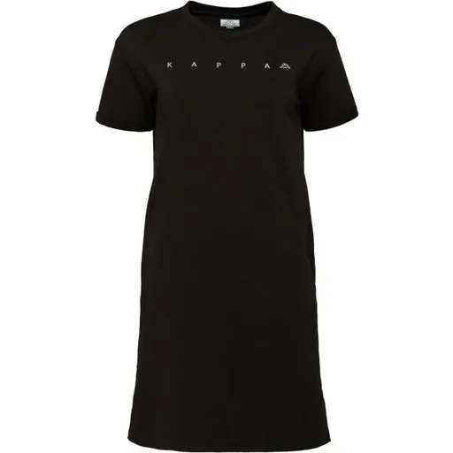 Kappa LOGO FAGASTRA Dámské šaty, černá, velikost