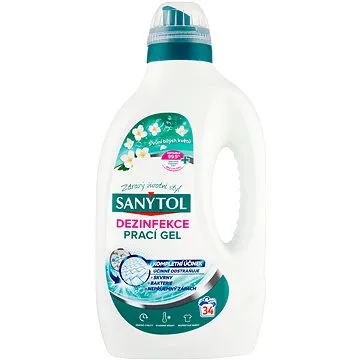 SANYTOL dezinfekční prací gel květinová svěžest 1,7 l (34 praní) (3045206381222)