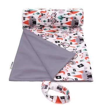 T-tomi Přebalovací podložka knights (8594166547506)