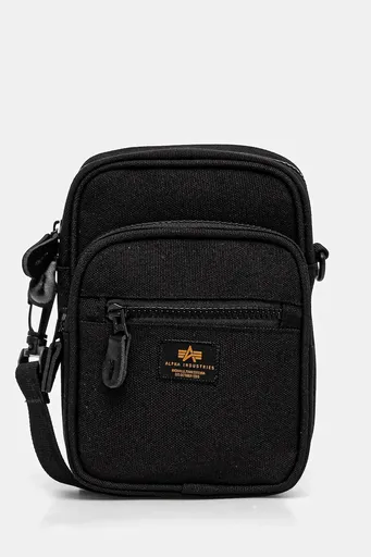 Ledvinka Alpha Industries Label Messenger Bag S