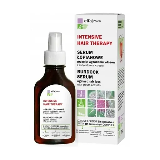Sérum proti vypadávání vlasů Intensive Hair Therapy Burdock - 100 ml - Elfa Pharm