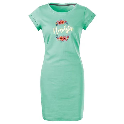 Bontis Šaty Nevěsta KOUZLO KVĚTIN - Mátová | XL