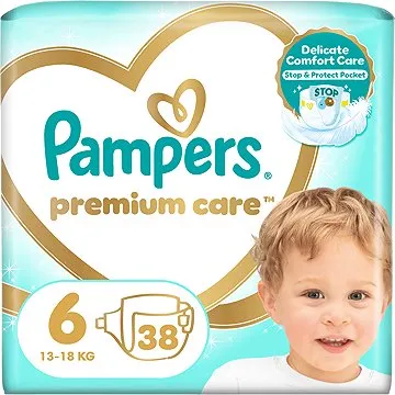 PAMPERS Premium Care vel. 6 (38 ks) (8001841105130)