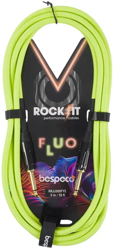 Bespeco ROCKIT FLUO Yellow 3 m