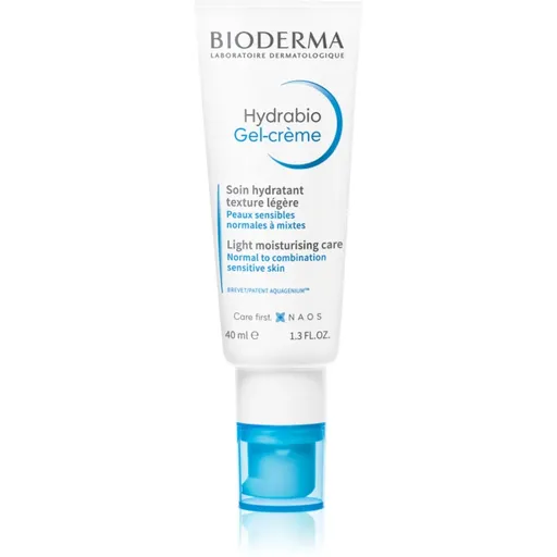 Bioderma Hydrabio Gel-Crème lehký hydratační gelový krém pro normální až smíšenou citlivou pleť 40 ml