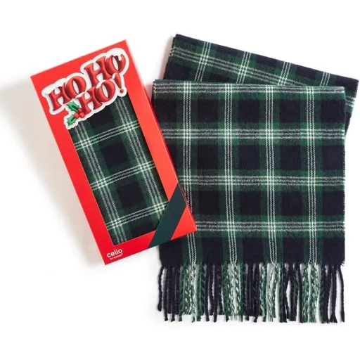 CELIO XJICARVE Pánská šála, černá, velikost